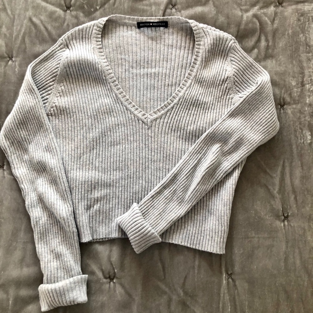 Cropped Brandy Melville sweater